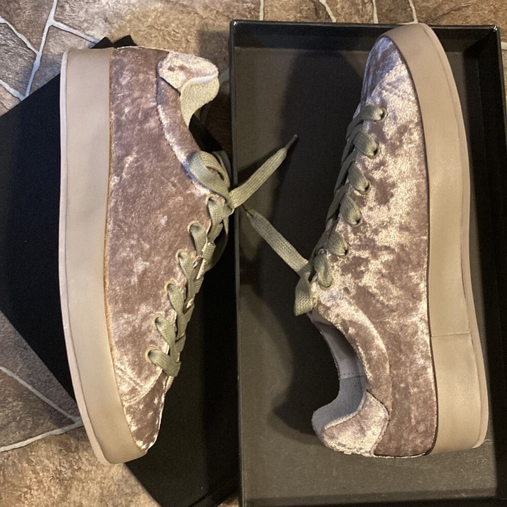 New Rag & Bone | RB1 Low Top Sneakers Sz 6.5 in Dove Velvet - Picture 11 of 16